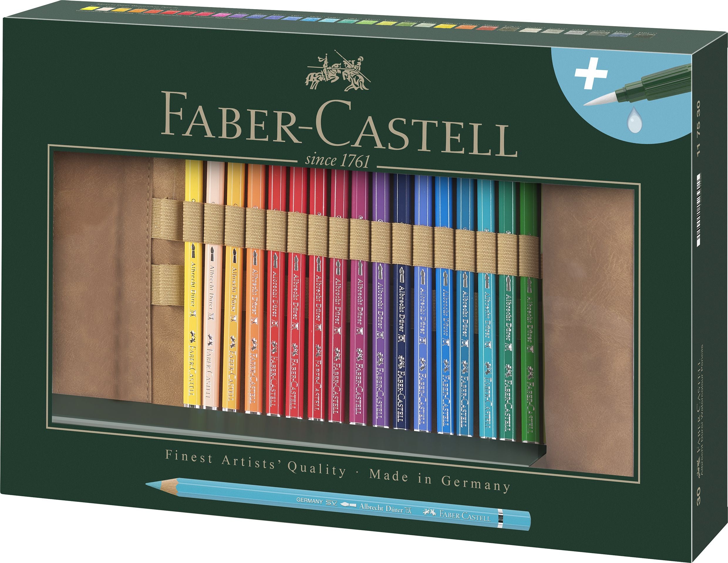 ROLLUP 30 CREIOANE COLORATE A.DURER + ACCESORII FABER-CASTELL ROLLUP 30 CREIOANE COLORATE A.DURER + ACCESORII FABER-CASTELL